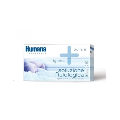 HUMANA SOLUZIONE FISIOLOGICA 20 flaconcini da 5 ml 