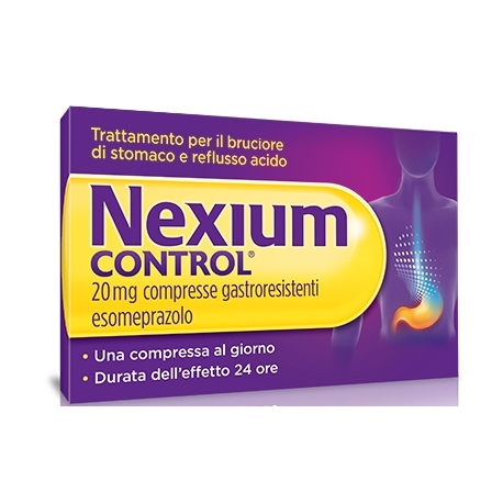 NEXIUM CONTROL 20 mg 14 compresse gastroresistenti