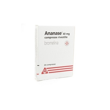ANANASE 40 mg 20 compresse rivestite 
