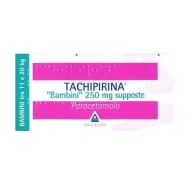 TACHIPIRINA BB 10 SUPPOSTE 250 mg 