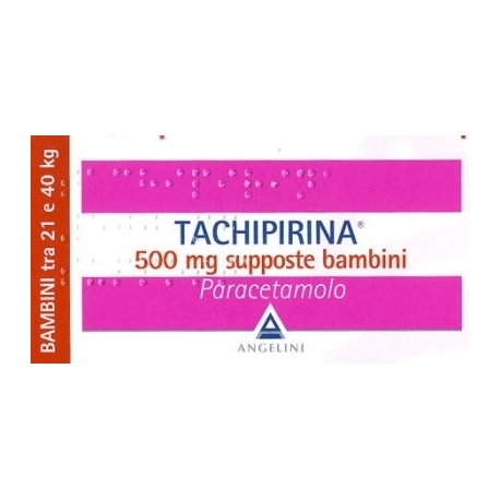 TACHIPIRINA BB 10 SUPPOSTE 250 mg 