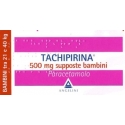TACHIPIRINA BB 10 SUPPOSTE 500 mg 