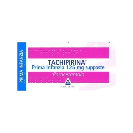 TACHIPIRINA PRIMA INFANZIA 10 supposte 125 mg 