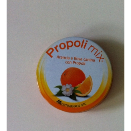 PROPOLI MIX ARANCIA e ROSA CANINA 30 caramelle