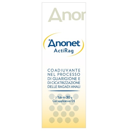 ANONET ACTIRAG 2 tubi e 2 applicatori