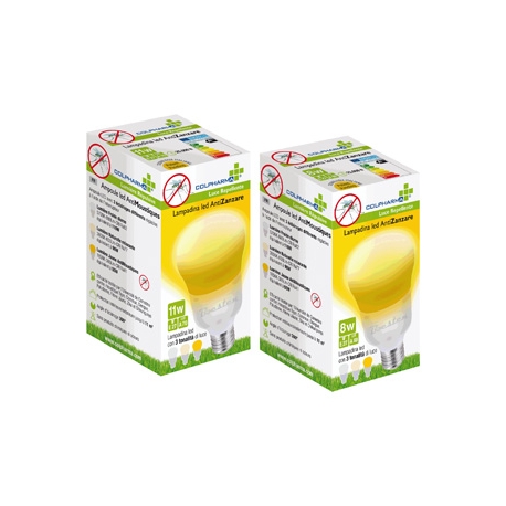 LAMPADINA LED ANTI ZANZARE