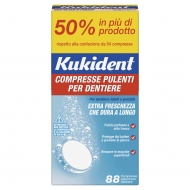 KUKIDENT FRESCHEZZA DUTRATURA 88 pastiglie effervescenti