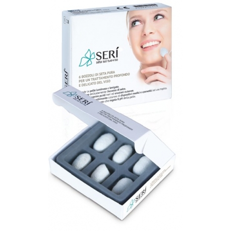 SERI BOZZOLI SETA PURISSIMA 6 pezzi